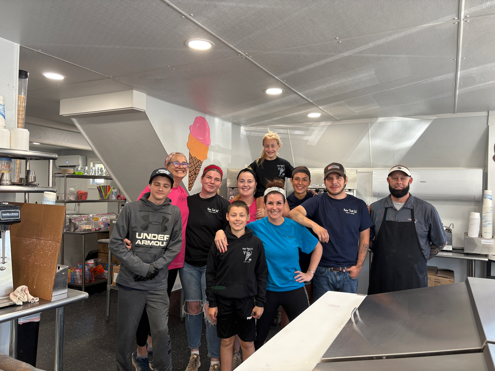 Family-run Ice Cream Stand – WABI 5 visit
